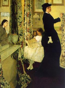 James Abbottb McNeill Whistler : The Music Room